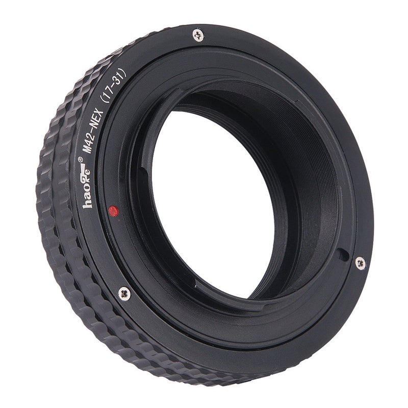 Haoge Macro Focus Lens Adapter Built-in 17mm-31mm Focusing Helicoid for M42 42mm Screw Mount Lens to Sony E-Mount NEX Camera a5000 a5100 a6000 a6400 a6500 A7 A7R A7S A7II A7RII A7SII A7III A7RIII A9 - Image 3